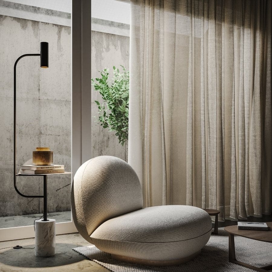 Galerie 195 cm - Lampadaire Design FONTANA ARTE | Espace Lumière Galerie 195 cm - Lampadaire Design FONTANA ARTE | Espace Lumière